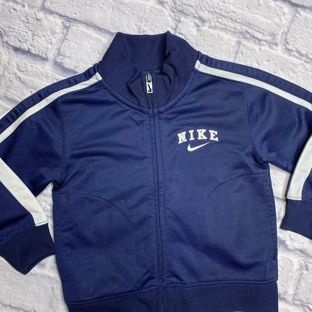 Nike Track Jacket in Navy Blue